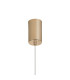 Baldwin 12cm Single Pendant 2m 1 x G9 French Gold/Cognac Type A Shade-7