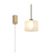 Baldwin 15cm Single Pendant 2m 1 x G9 French Gold/Frosted Type C Shade-1