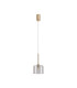 Baldwin 15cm Single Pendant 2m 1 x G9 French Gold/Clear Type C Shade-5