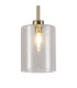 Baldwin 15cm Single Pendant 2m 1 x G9 French Gold/Clear Type C Shade-6