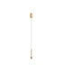 Baldwin 15cm Single Pendant 2m 1 x G9 French Gold/Clear Type C Shade-12