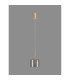 Baldwin 15cm Single Pendant 2m 1 x G9 French Gold/Clear Type C Shade-15