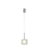 Baldwin 15cm Single Pendant 2m 1 x G9 Polished Chrome/Frosted Type C Shade-4