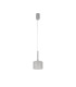 Baldwin 15cm Single Pendant 2m 1 x G9 Polished Chrome/Frosted Type C Shade-5