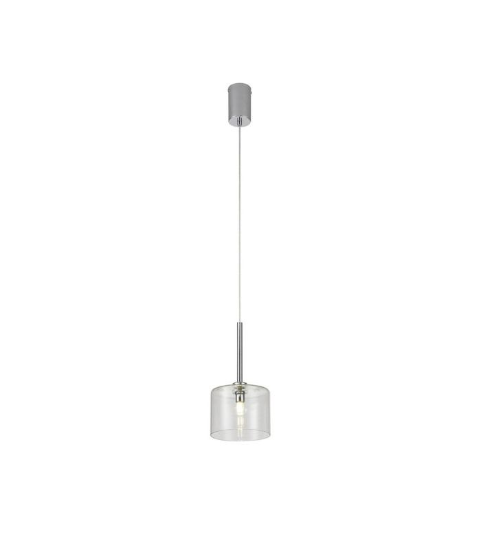 Baldwin 15cm Single Pendant 2m 1 x G9 Polished Chrome/Clear Type C Shade-4