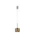 Baldwin 15cm Single Pendant 2m 1 x G9 Polished Chrome/Copper Type C Shade-4