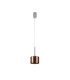 Baldwin 15cm Single Pendant 2m 1 x G9 Polished Chrome/Copper Type C Shade-5