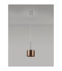 Baldwin 15cm Single Pendant 2m 1 x G9 Polished Chrome/Copper Type C Shade-13