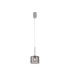 Baldwin 15cm Single Pendant 2m 1 x G9 Polished Chrome/Smoked Type C Shade-4