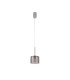 Baldwin 15cm Single Pendant 2m 1 x G9 Polished Chrome/Smoked Type C Shade-5