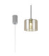 Baldwin 15cm Single Pendant 2m 1 x G9 Polished Chrome/Cognac Type C Shade-1
