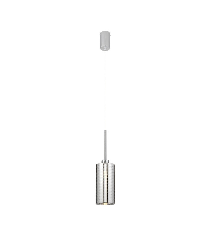 Baldwin 10cm Single Pendant 2m 1 x G9 Polished Chrome/Chrome Lined Type A Shade-5