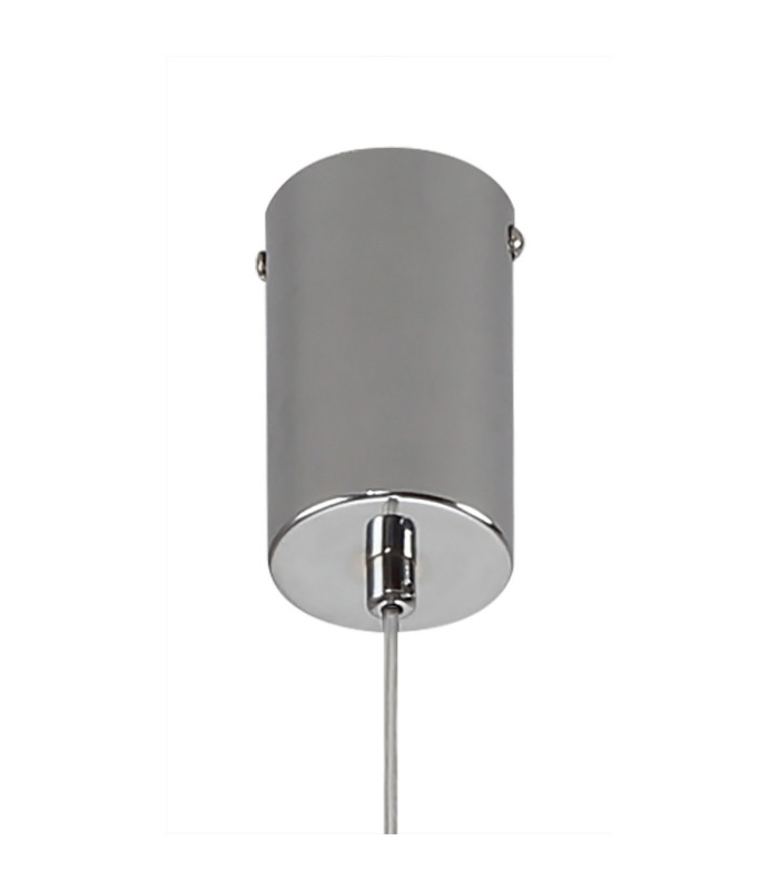 Baldwin 10cm Single Pendant 2m 1 x G9 Polished Chrome/Chrome Lined Type A Shade-8
