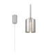 Baldwin 12cm Single Pendant 2m 1 x G9 Polished Chrome/Chrome Lined Type B Shade-1