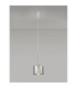 Baldwin 12cm Single Pendant 2m 1 x G9 Polished Chrome/Chrome Lined Type B Shade-3