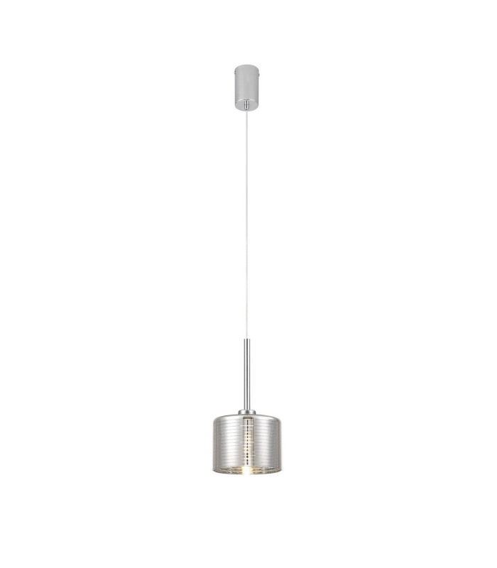 Baldwin 15cm Single Pendant 2m 1 x G9 Polished Chrome/Chrome Lined Type C Shade-4