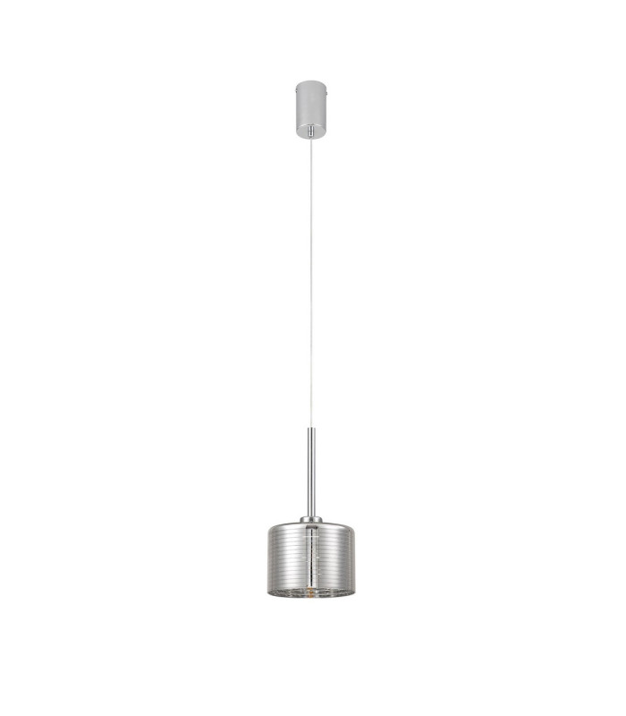 Baldwin 15cm Single Pendant 2m 1 x G9 Polished Chrome/Chrome Lined Type C Shade-5