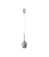 Baldwin 12cm Single Pendant 2m 1 x G9 French Gold/Smoke/Frosted Type D Shade-5