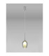 Baldwin 12cm Single Pendant 2m 1 x G9 Polished Chrome/Smoke/Frosted Type D Shade-3
