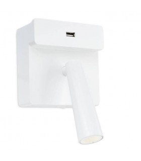 LED Wall Reading USB Light White 175lm 2700K - 1
