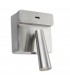 LED Wall Reading USB Light Satin Nickel 175lm 2700K - 1