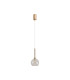 Baldwin 14cm Single Pendant 2m 1 x G9 French Gold/Clear Type F Shade-5