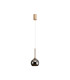 Baldwin 14cm Single Pendant 2m 1 x G9 French Gold/Chrome Type F Shade-5