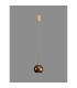 Baldwin 14cm Single Pendant 2m 1 x G9 French Gold/Copper Type F Shade-3
