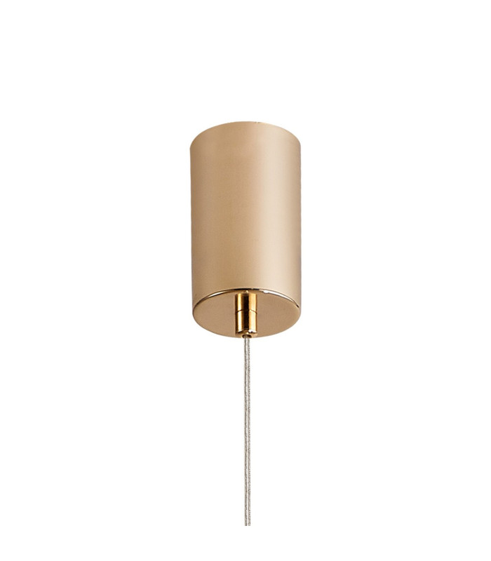 Baldwin 14cm Single Pendant 2m 1 x G9 French Gold/Copper Type F Shade-7