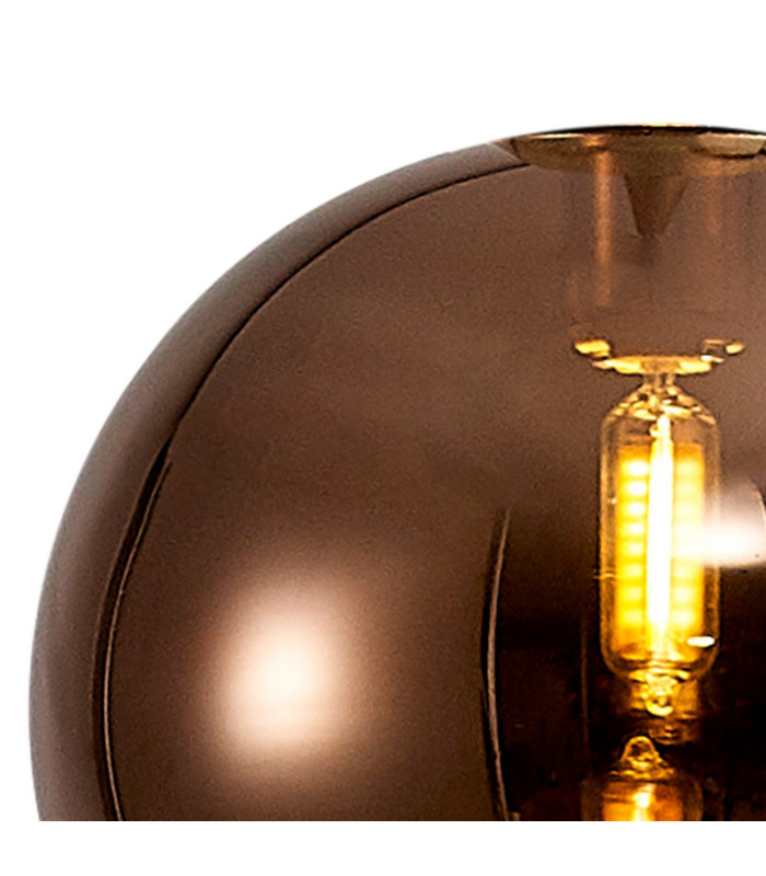 Baldwin 14cm Single Pendant 2m 1 x G9 French Gold/Copper Type F Shade-13