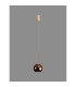 Baldwin 14cm Single Pendant 2m 1 x G9 French Gold/Copper Type F Shade-15