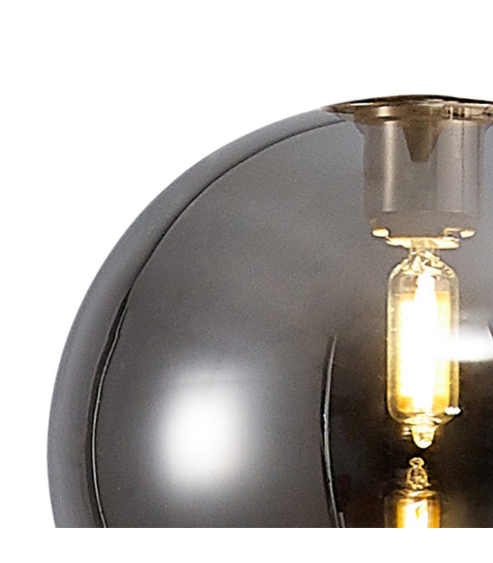 Baldwin 14cm Single Pendant 2m 1 x G9 French Gold/Smoked Type F Shade-13