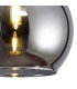 Baldwin 14cm Single Pendant 2m 1 x G9 French Gold/Smoked Type F Shade-14