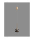 Baldwin 14cm Single Pendant 2m 1 x G9 French Gold/Smoked Type F Shade-15