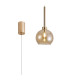 Baldwin 14cm Single Pendant 2m 1 x G9 French Gold/Amber Type F Shade-1