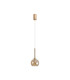 Baldwin 14cm Single Pendant 2m 1 x G9 French Gold/Amber Type F Shade-6