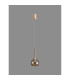 Baldwin 14cm Single Pendant 2m 1 x G9 French Gold/Amber Type F Shade-16