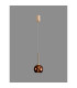 Baldwin 14cm Single Pendant 2m 1 x G9 French Gold/Dark Copper Type F Shade-3