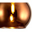Baldwin 14cm Single Pendant 2m 1 x G9 French Gold/Dark Copper Type F Shade-15