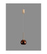Baldwin 14cm Single Pendant 2m 1 x G9 French Gold/Dark Copper Type F Shade-16