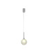 Baldwin 14cm Single Pendant 2m 1 x G9 Polished Chrome/Frosted Type G Shade-4