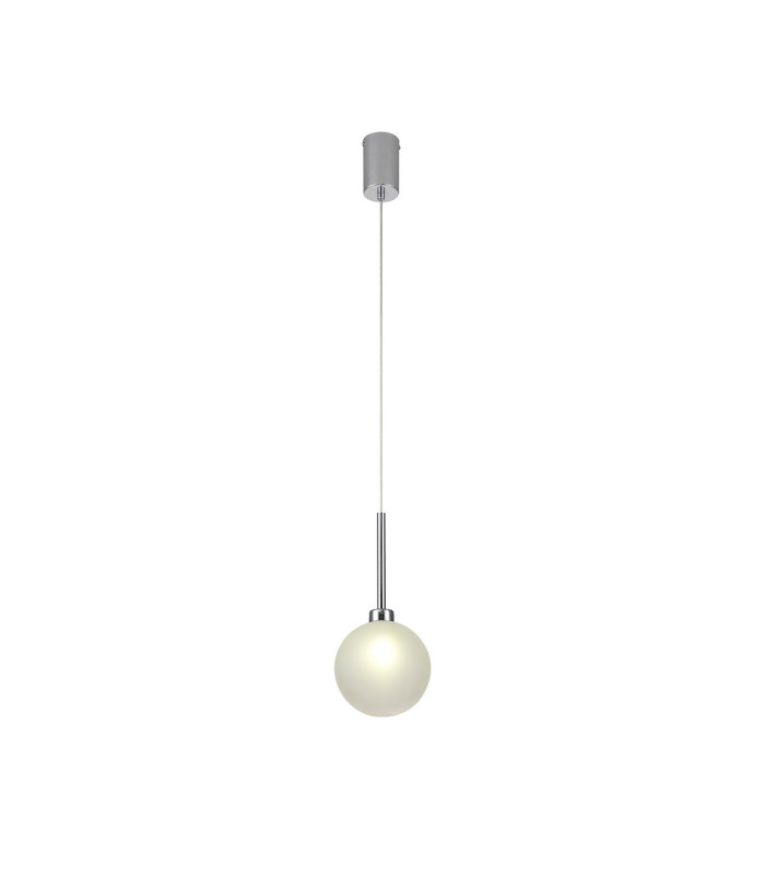 Baldwin 14cm Single Pendant 2m 1 x G9 Polished Chrome/Frosted Type G Shade-4
