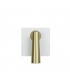 LED Wall Reading Light White Satin Gold 179lm 2700K - 1