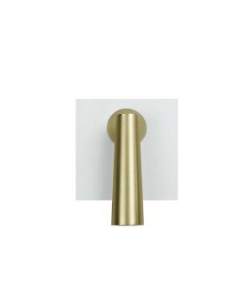 LED Wall Reading Light White Satin Gold 179lm 2700K - 1