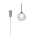 Baldwin 14cm Single Pendant 2m 1 x G9 Polished Chrome/Clear/Frosted Type G Shade-1