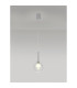 Baldwin 14cm Single Pendant 2m 1 x G9 Polished Chrome/Clear/Frosted Type G Shade-3