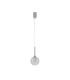 Baldwin 14cm Single Pendant 2m 1 x G9 Polished Chrome/Clear/Frosted Type G Shade-5
