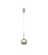 Baldwin 14cm Single Pendant 2m 1 x G9 Polished Chrome/Chrome/Frosted Type G Shade-4