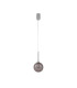 Baldwin 14cm Single Pendant 2m 1 x G9 Polished Chrome/Smoked/Frosted Type G Shade-5