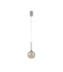 Baldwin 14cm Single Pendant 2m 1 x G9 Polished Chrome/Cognac/Frosted Type G Shade-5